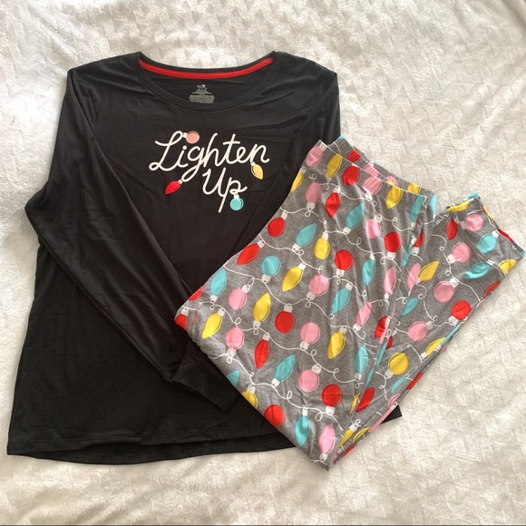 Secret Treasures Women’s Shirt Jogger Pajama Set szLarge - Picture 2 of 10